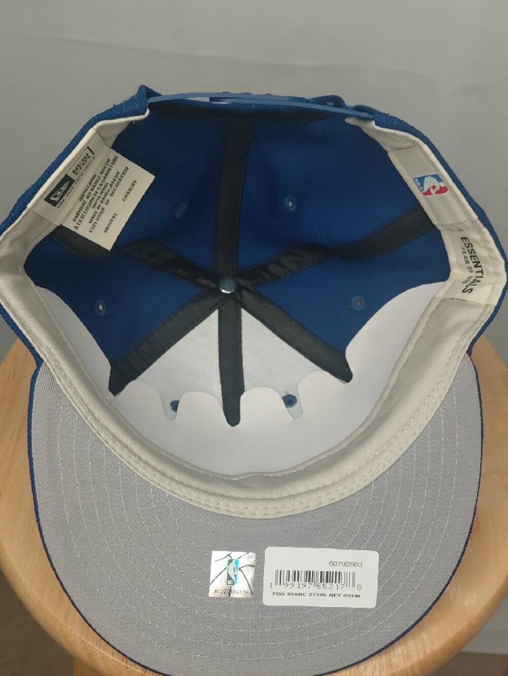 New Era Blue Knicks Essentials 9FIFTY Snapback - Picture 6 of 6